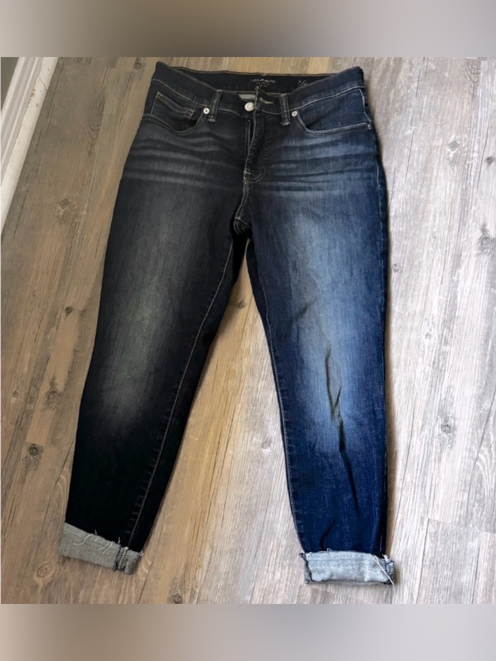 Lucky Brand Mid Rise Skinny Ankle Ava